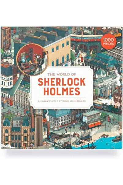 Laurence King Lumea lui Sherlock Holmes: O cutie cu puzzle-uri