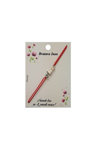 Cadouridiversity Brățară cu nume Anca, oțel inoxidabil