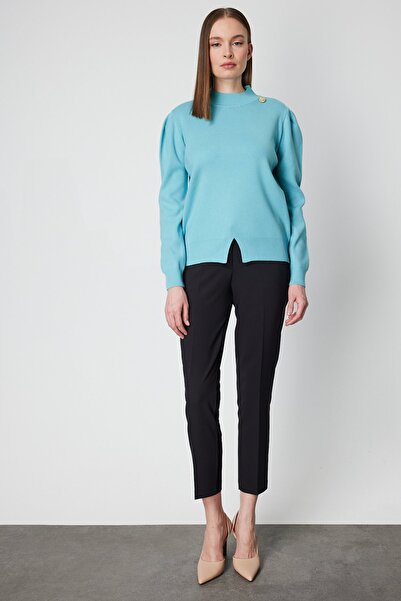 ON Turtleneck Button Detailed Sweater