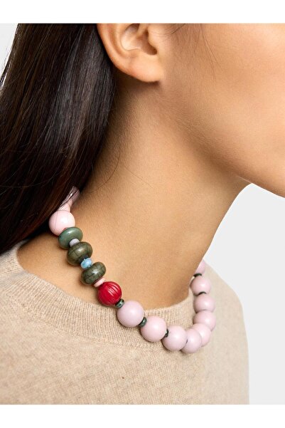PARFOIS Çok Renkli Boncuklu Kısa Kolye