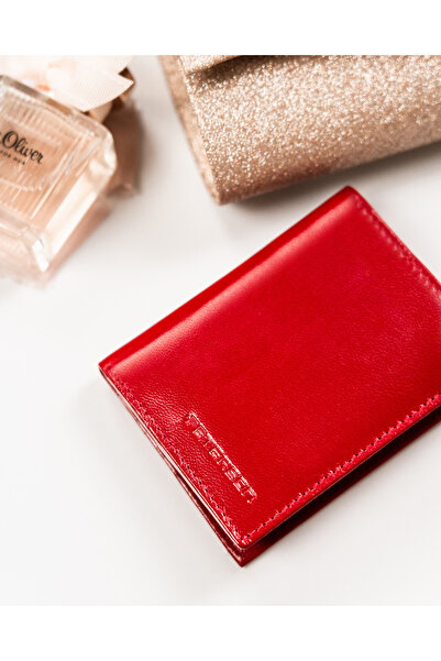 Other Small, leather women's wallet without clasp - Peterson