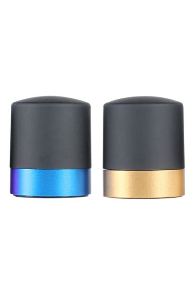 amXea Set 2 pcs Champagne Stopper Black-Blue and Black-Gold