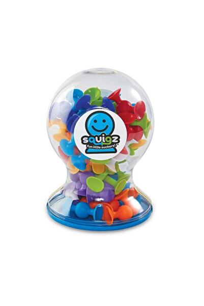Fat Brain Toy Co Squigz Deluxe by Fat Brain Toy Co – 44-Piece Suction Cup Building Set