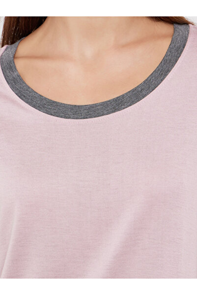 Take Two By Styli Pink Short Sleeve Nightdress