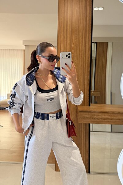 Gizem Ecemiş Southwest Nakışlı Kapüşonlu Ceket