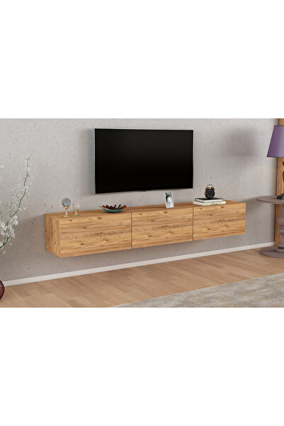 Remaks Mark 3 Kapaklı Duvara Monte Tv Ünitesi - Atlantik Çam