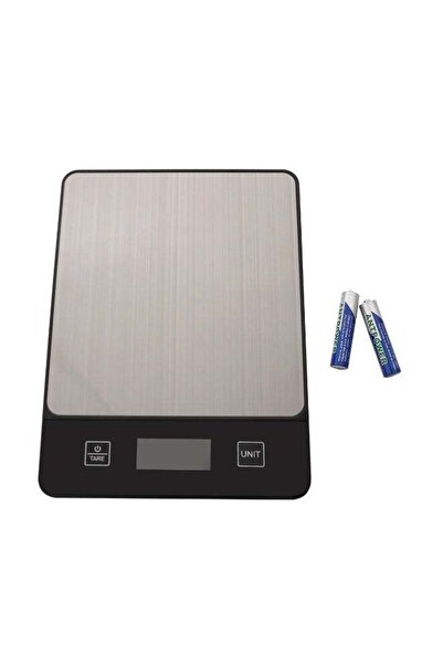 Lawazim 10kg Digital Kitchen Scale - Stainless Steel with LCD & Tare