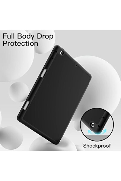 JETech Slim iPad Case with Pencil Holder (for iPad 10.2-inch 2021/2020/2019)