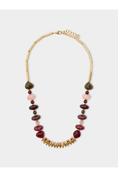 PARFOIS Çok Renkli Boncuklu Kısa Kolye