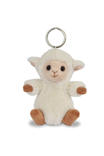 Histoire d'Ours Breloc moale din plus, 12 cm, Mielusel bej deschis