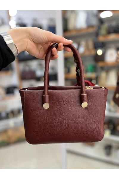 SOSELA 67-8123 Women's Shoulder and Shoulder Bag-Burgundy