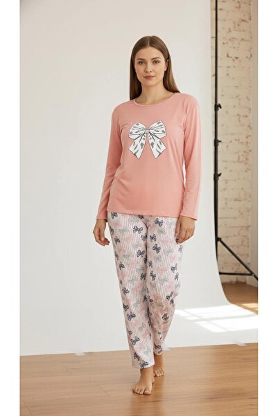 new ats Plus Size Women's Cotton Pajamas Set