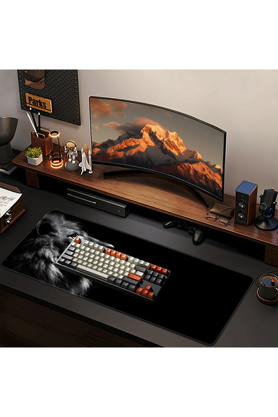Sumkyle Large Mouse Pad Extended Gaming Mouse Pad Non-Slip Rubber Base 800x300mm Mouse