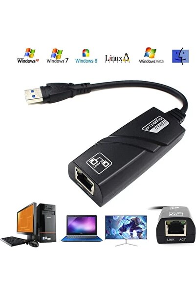 Generic Brand USB 3.0 to Rj45 Gigabit Lan Adapter |   1000Mbps Network Connec...