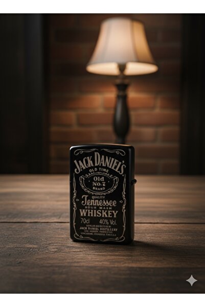 3D Baskı flx Lazer Kazıma Kişiye Özel Siyah Metal Çakmak Özel Tasarım - Hediyelik Çakmak