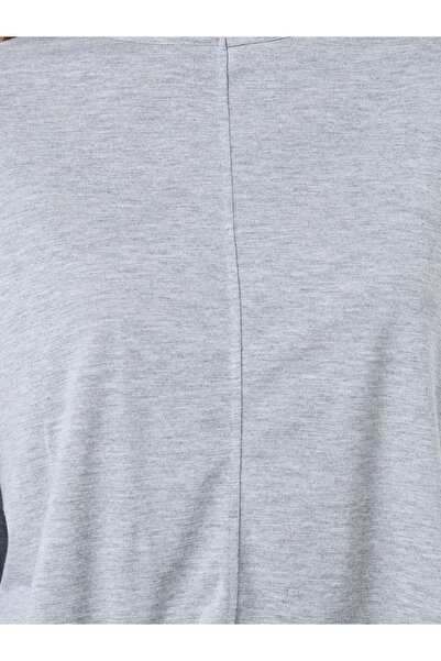 Styli Solid Boxy T-Shirt and Wide Pyjama Set