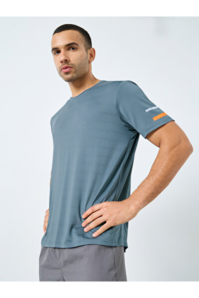 Styli Regular Fit Crew Neck Athleisure T-Shirt