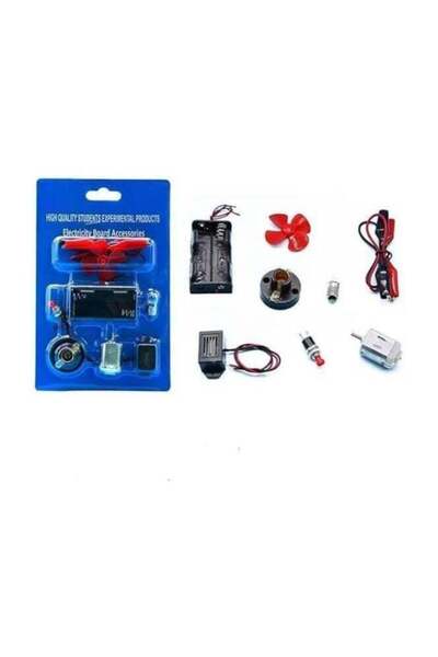 Generic Electric Circuit Motor Project Startup Kit – DIY Science Experiment & Learning Set for Kid