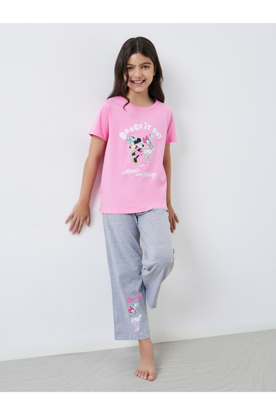 Styli Teens Minnie-Daisy Print T-Shirt and Pyjama Set