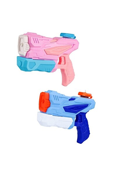 MACVI ® 4-Piece Kids Water Gun Set, 2x300ml + 2x550ml, Durable Plastic, Ages 6+