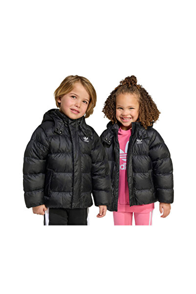 adidas Down Jacket Children's Casual Jacket Jx0550 Black