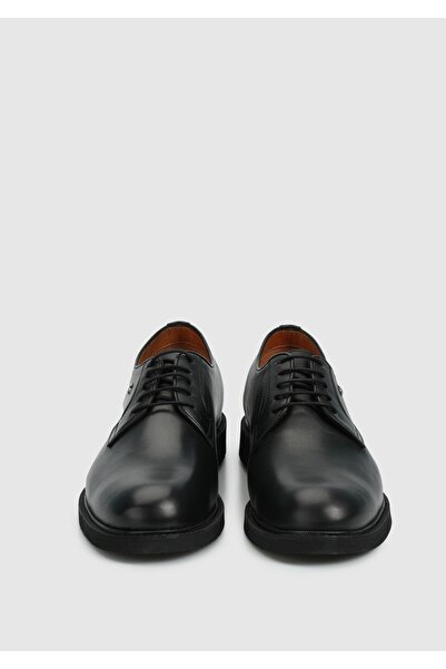 Dr.Flexer Black Leather Men's Shoes