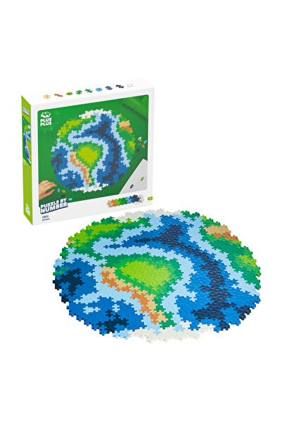 Plus Plus Plus-Plus Number Puzzle, 800 pieces, Earth