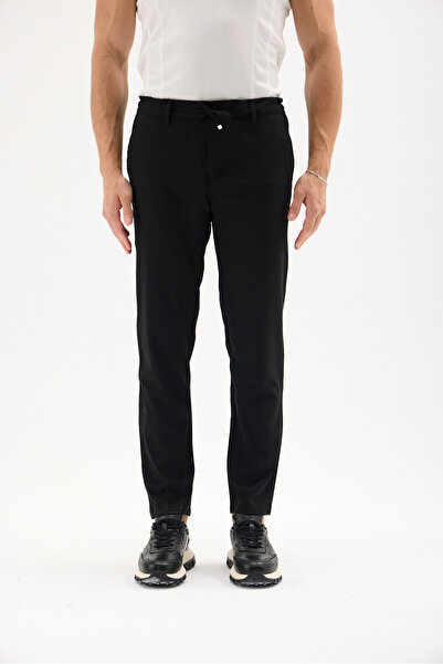 RAVANELLI Jogger Drawstring L Stretch Fabric Men's Pants