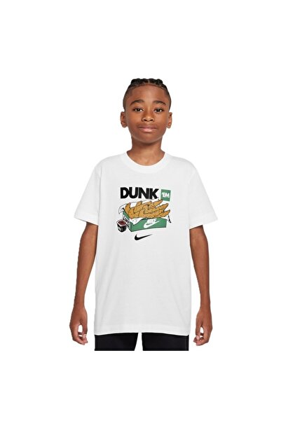 Nike Tricou K NSW TEE DUNK Unisex Copii