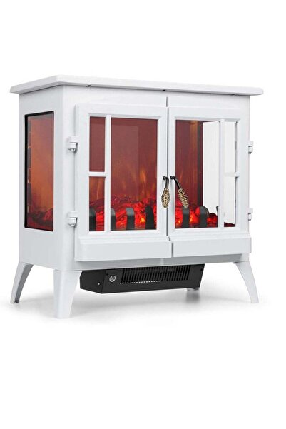 GVC PRO Decorative Cupboard Heater LED Electric Heater with Remote Control - WHITE - GVCHT-215 2000