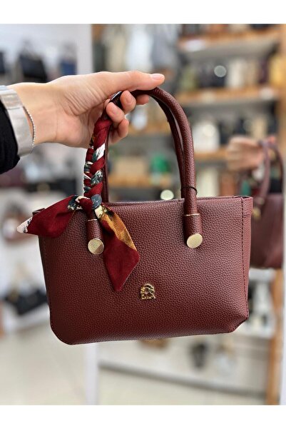 SOSELA 67-8123 Women's Shoulder and Shoulder Bag-Burgundy