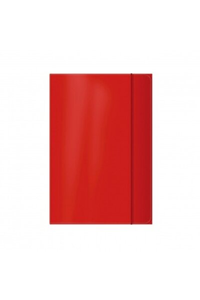 Colorarte Colorarte cardboard folder, laminated, with elastic, A4, red