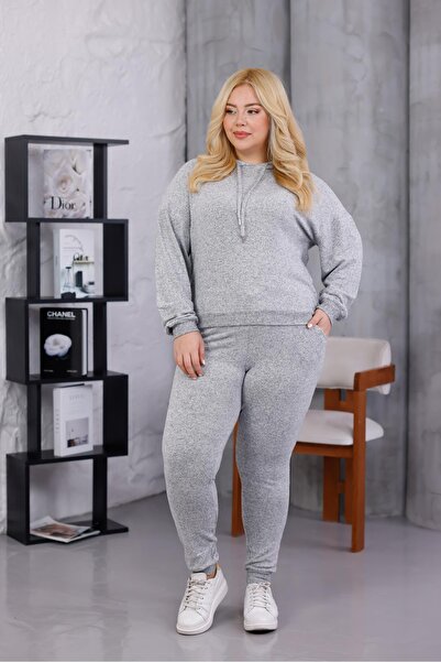 Siyezen Large Size Hooded Yumoş Set