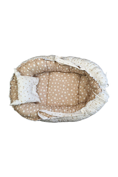 fantasialand Baby Nest 2 fete cu pernuta, model stelute