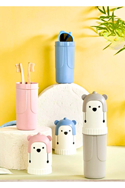 Penthouse Multi-Purpose Storage Container with Yogi Figure for Travel, Sports, School, Work