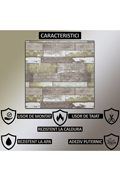 NEXTLY 3D Self-Adhesive Wall Panels - Waterproof, Heat-Resistant, Easy Install, Modern Design, 10.6 sqm