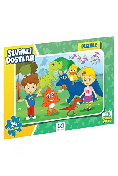 TOHA 35 Parça Sevimli Dostlar Bebek Puzzle - Eğitici Çerçeve Puzzle Yapboz