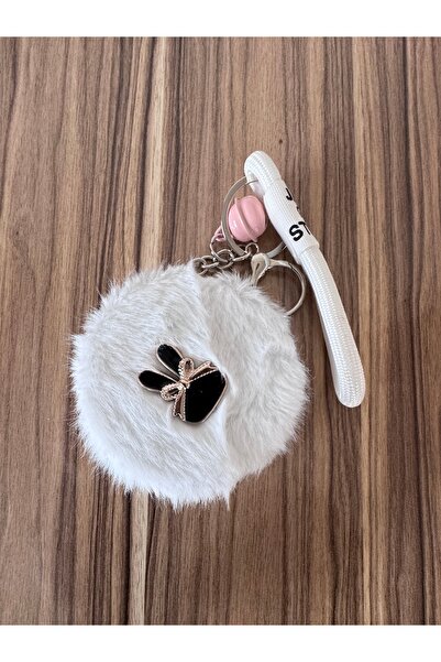 aysequlce Sweet Plush Animal Model Mini Pocket Mirror – Makeup Mirror with Ke...