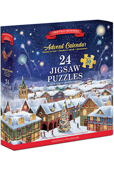 Eurographics Advent Calendar Christmas Memories, 24 puzzles, 50 pieces
