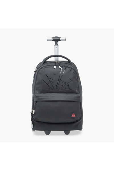 Marvel Spider-Man Trolley Bag for Boys 8-13 Years with Laptop Compartment