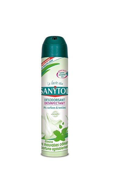 Sanytol Sanytol spray air freshener, disinfectant for air, surfaces, textiles, Mint fragrance, 300 ml