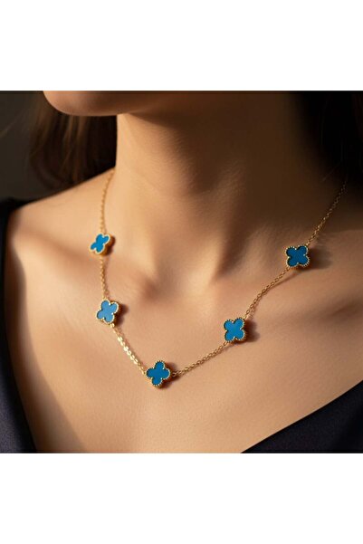 KEVSA Jewelry Colier din oțel inoxidabil Alhambra - LPD1545