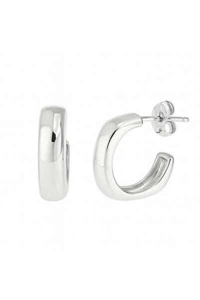 Bijuteria SORELLY Cercei rotunzi geometrici din argint