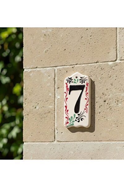 Artiser KAPI NUMARASI, SERAMİK KAPI NUMARASI, EL YAPIMI KAPI NUMARASI,SERAMİK...