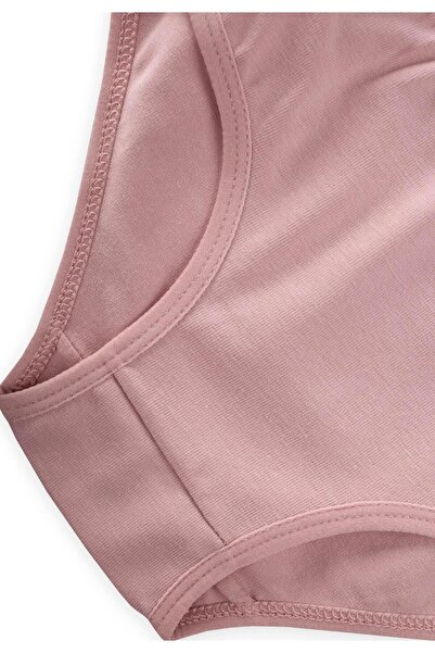 Cigit Triple Girls Panties Set 2-9 Years Powder Pink