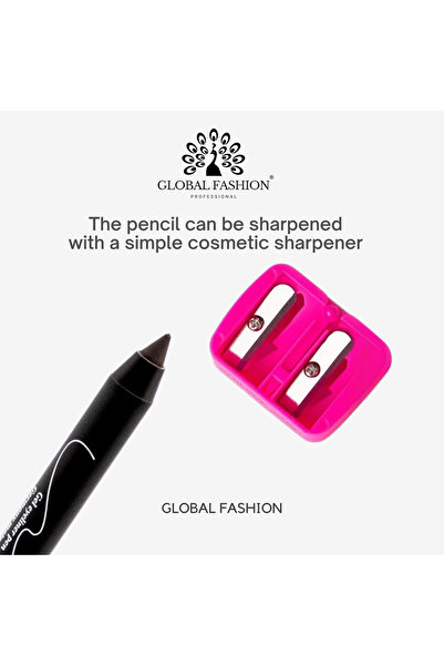 global fashion Creion-gel de ochi, Global Fashion, 02, black brown