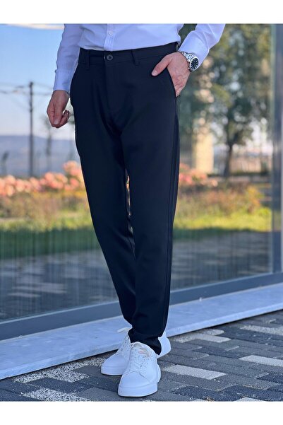 wamoss Вінтажні італійські сезонні брюки Slim Fit з льону KTN3 2026