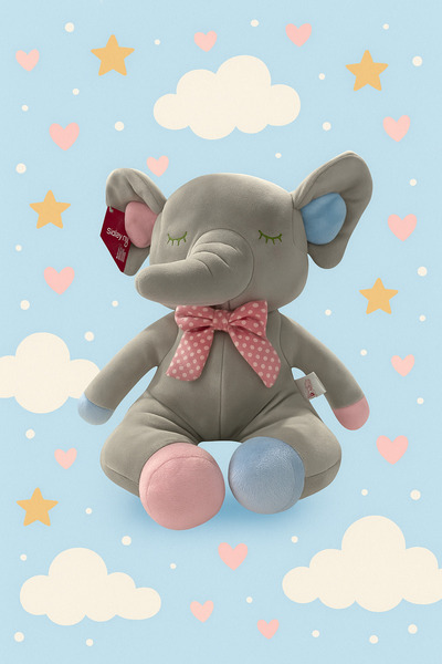 Fillikutum Uyku Arkadaşım Fil 30 cm Peluş Tavşan – Yumuşak Uyku Arkadaşı Bebe...