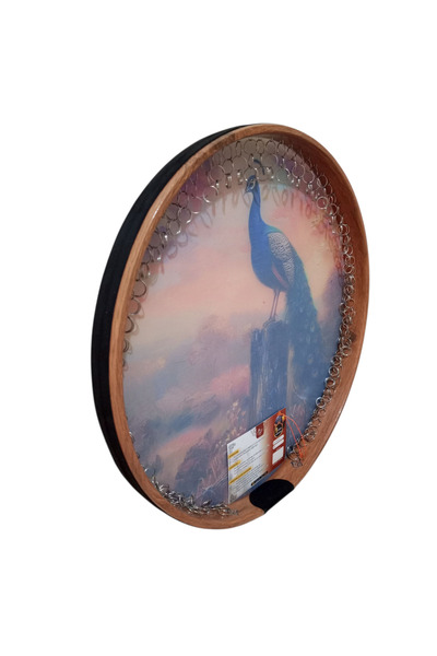 Aryen Müzik Remo Marka Profesyonel İran Erbane (def) 52 Cm Büyük Boy Tavus Kuşu