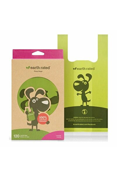Earth Rated Pungi 870856100069 Lavandă Animale de companie (120 buc)